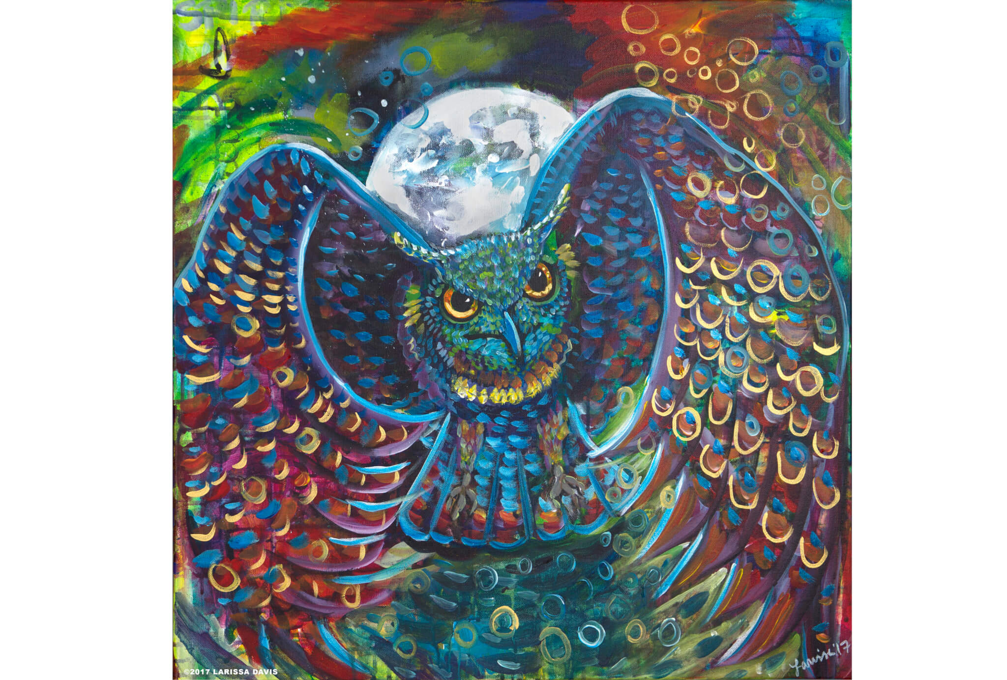Truth Owl | Art Print - Larissa Davis