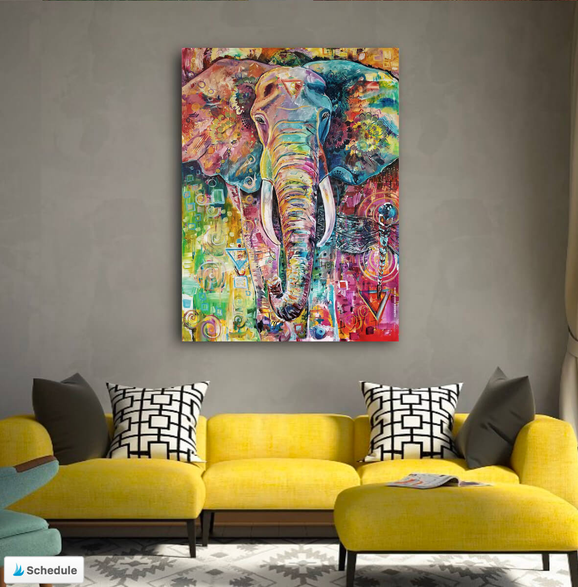 Be Unstoppable: Elephant Spirit Animal Art by Larissa Davis