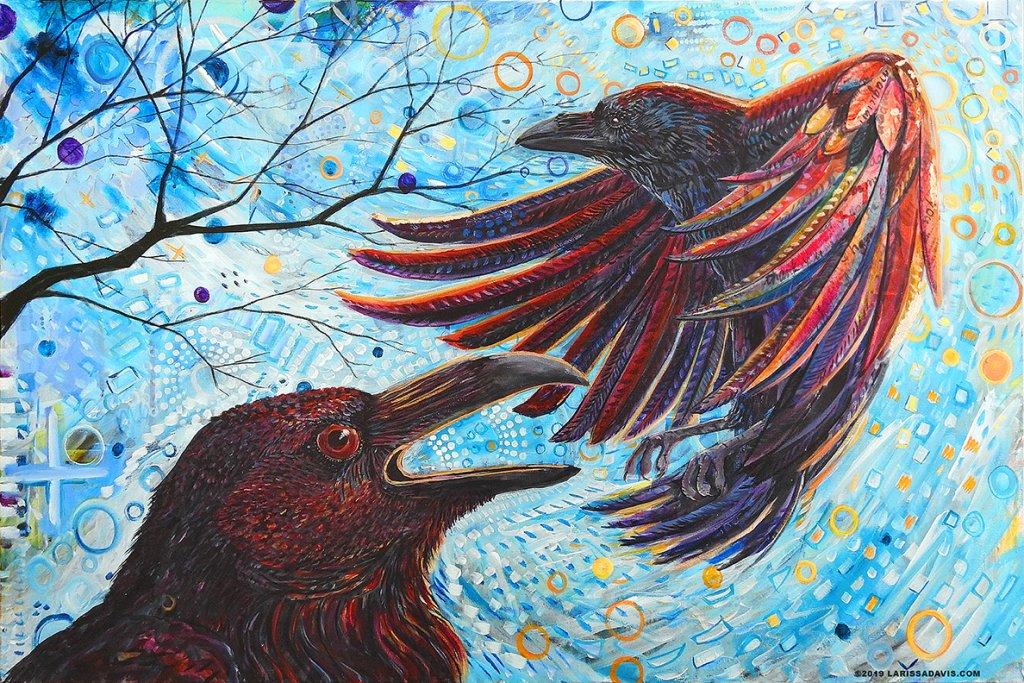 Raven Symbolism and Art: Light Bringer