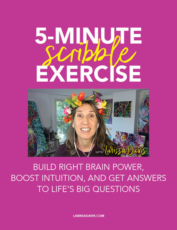 5-minute scribble exercise to overcome self-doubt