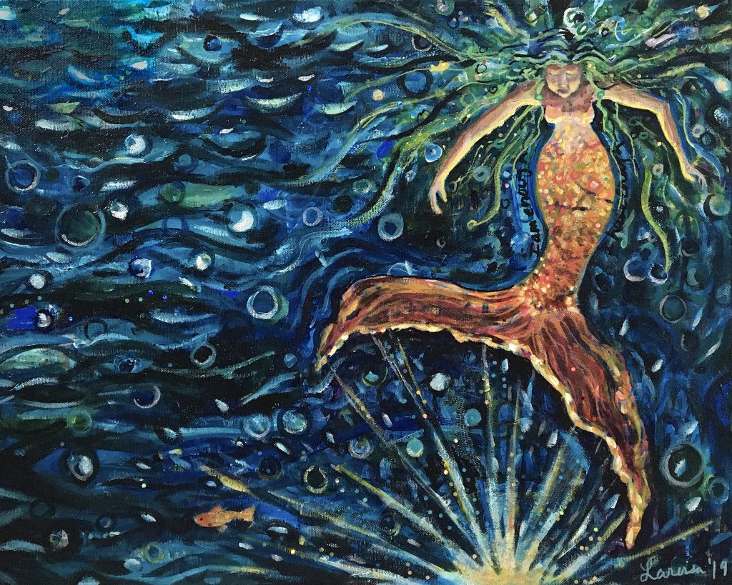 Mermaid: the treasure below honor your creativity