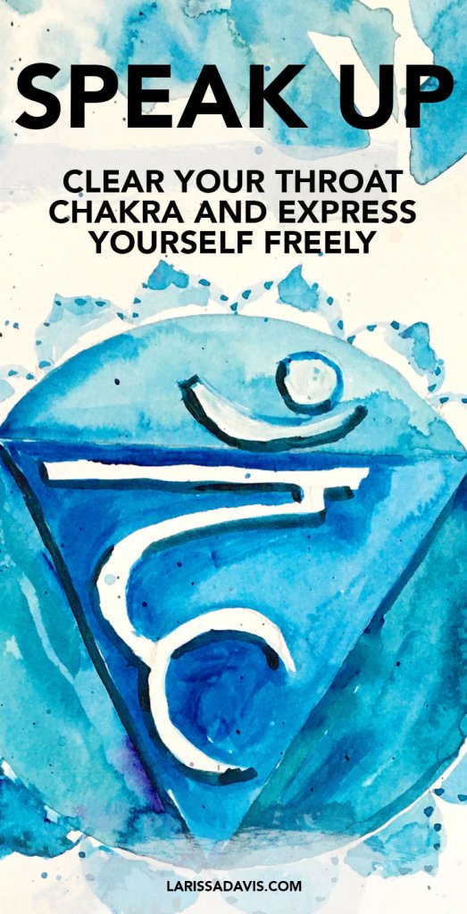 Speak up: throat charka exercises for self-expression