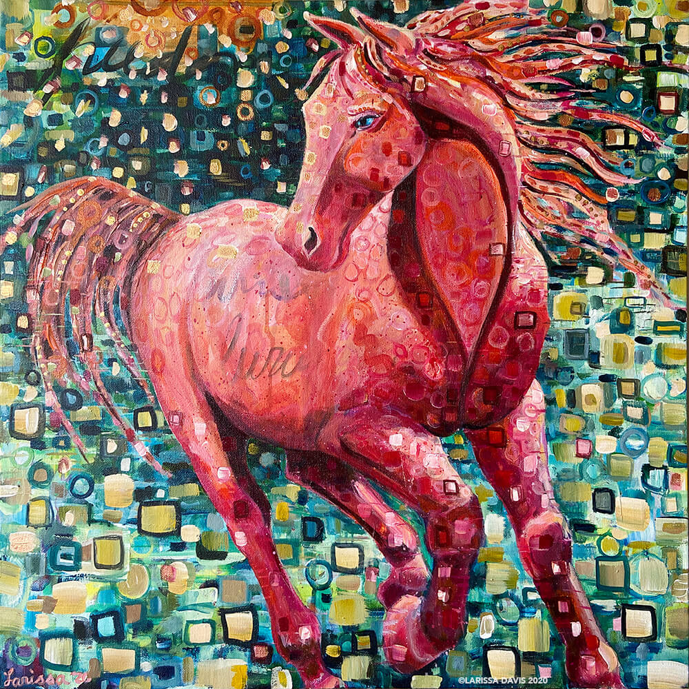 Freedom Horse Rose: Visionary artist Larissa Davis