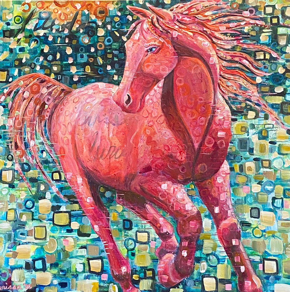 Freedom Horse Rose: Visionary artist Larissa Davis