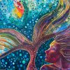 Mermaid art by Larissa Davis: I set myself free