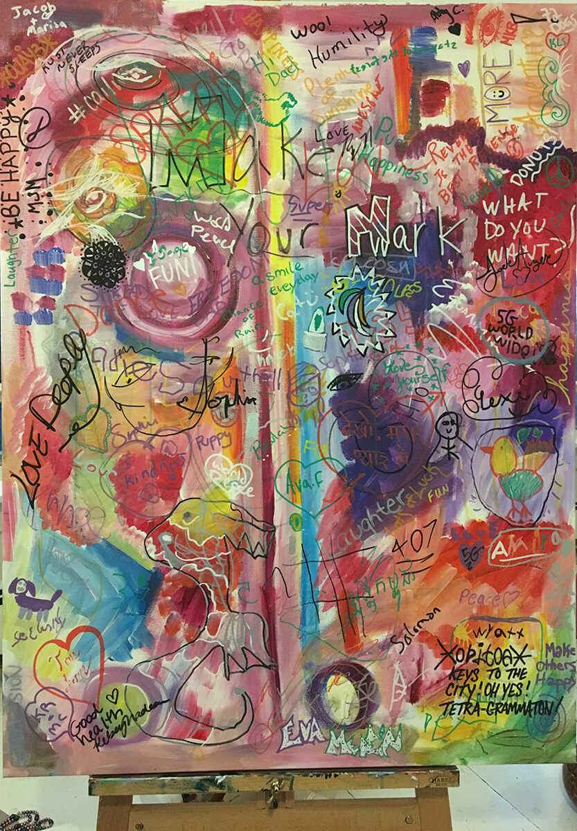 Sea Turtle — Tell Your Story painting by Larissa Davis
