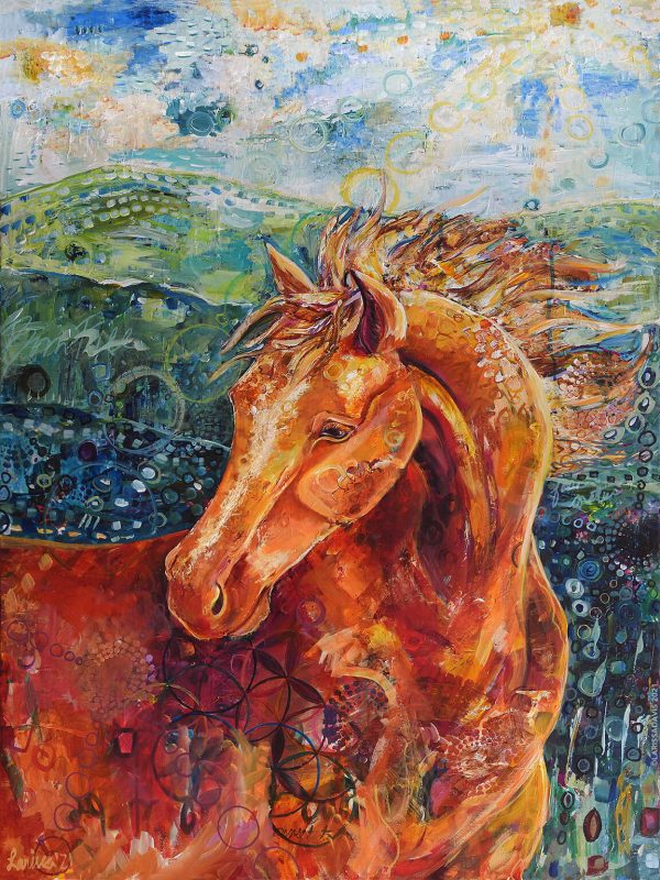 Born Free: Freedom Horse by Larissa: Davis.©