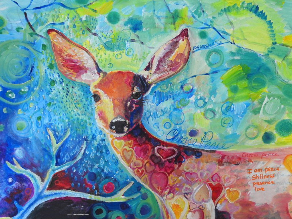 Presence: Deer by Larissa Davis©