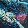 Whalesong by Larissa Davis Visionary Abstract Expressive Art