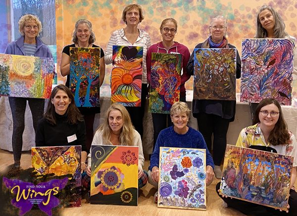 Find Your Wings Transformation Creative Retreat for Women with Larissa Davis and Leah Wentworth