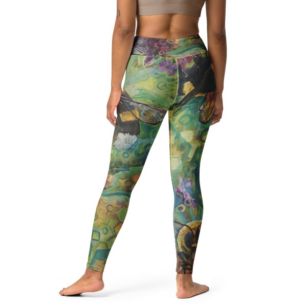 Sweet Bee Yoga Leggings - Image 2