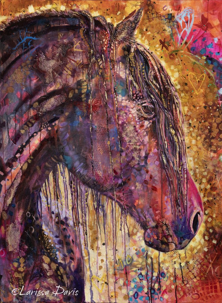 Purple Reign Soul of the Horse by Larissa Davis