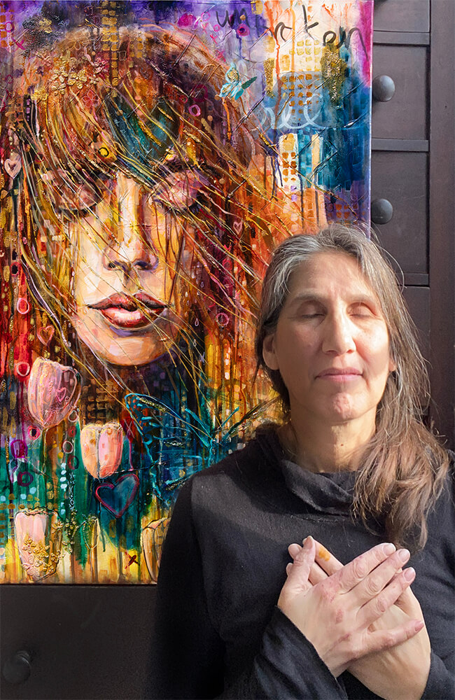 Artist Larissa Davis explores themes of homecoming, letting, and transformation