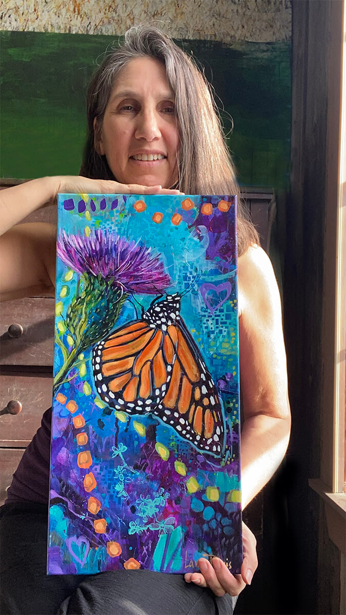 And now i fly by Larissa Davis