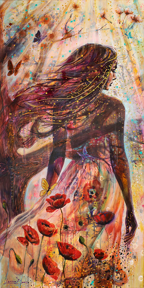 Seeds of Me Portrait of a woman becoming by Larissa Davis