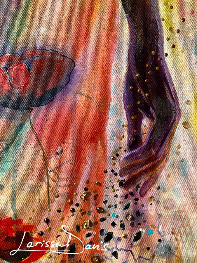 Seeds of Me Portrait of a woman becoming by Larissa Davis